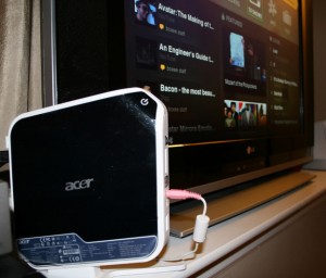 Running Boxee Beta, no problems!